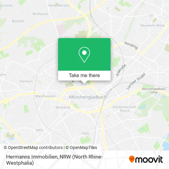 Hermanns Immobilien map