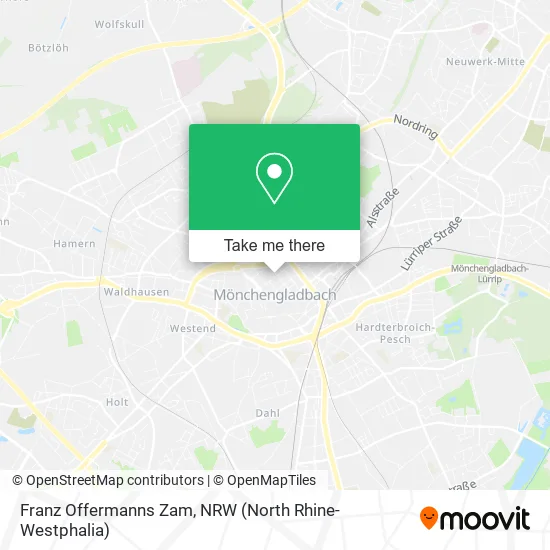 Карта Franz Offermanns Zam