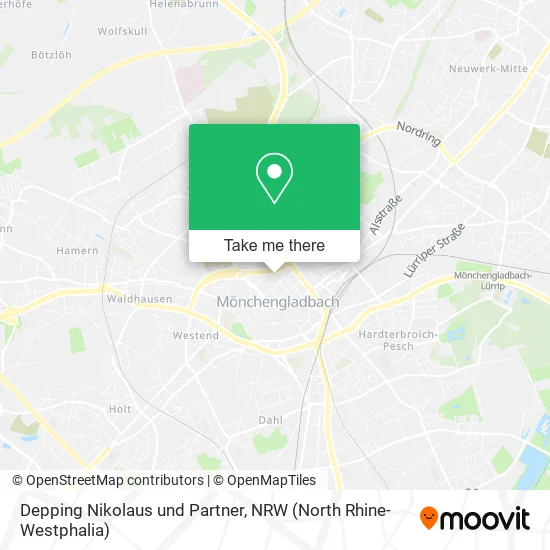 Карта Depping Nikolaus und Partner