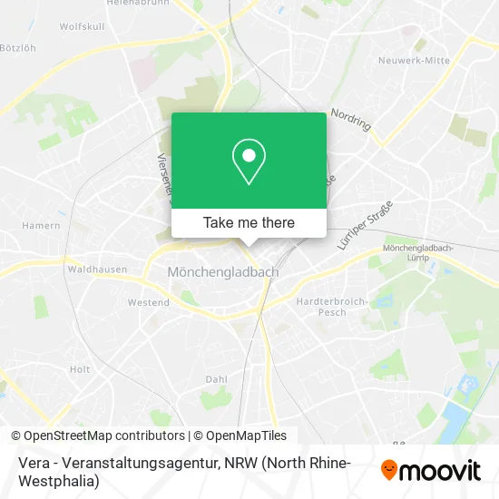 Карта Vera - Veranstaltungsagentur