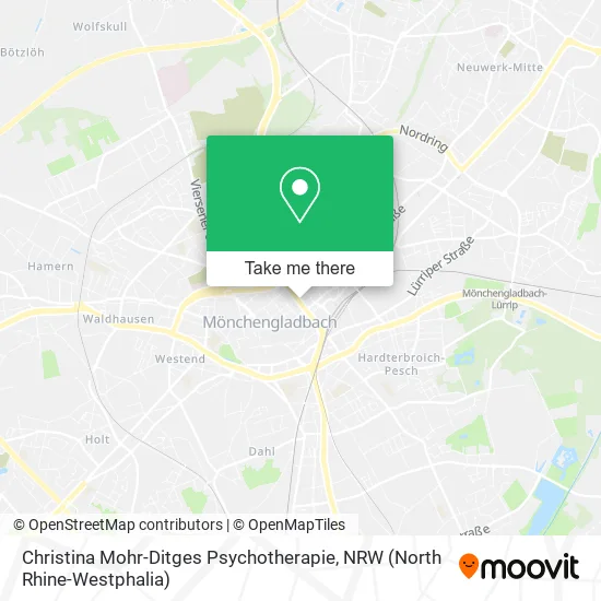 Карта Christina Mohr-Ditges Psychotherapie