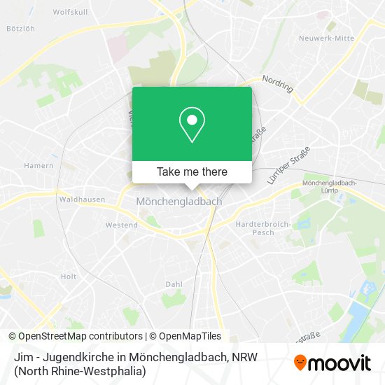 Jim - Jugendkirche in Mönchengladbach map