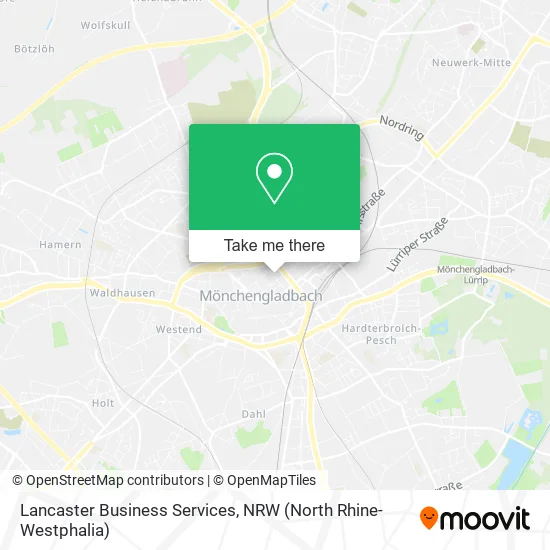 Lancaster Business Services map