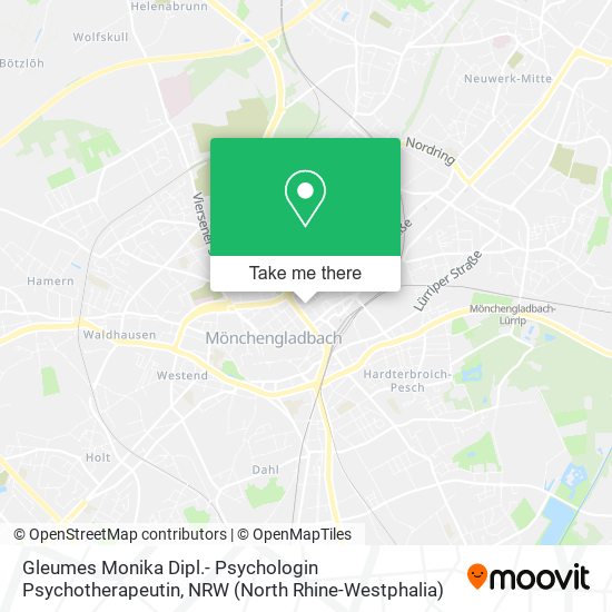 Gleumes Monika Dipl.- Psychologin Psychotherapeutin map