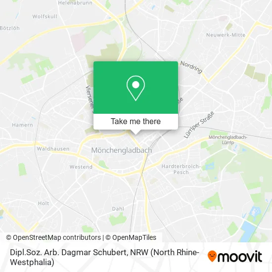 Карта Dipl.Soz. Arb. Dagmar Schubert