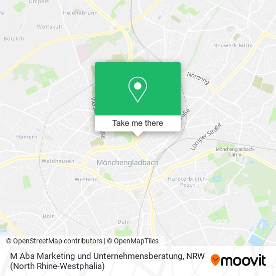 Карта M Aba Marketing und Unternehmensberatung