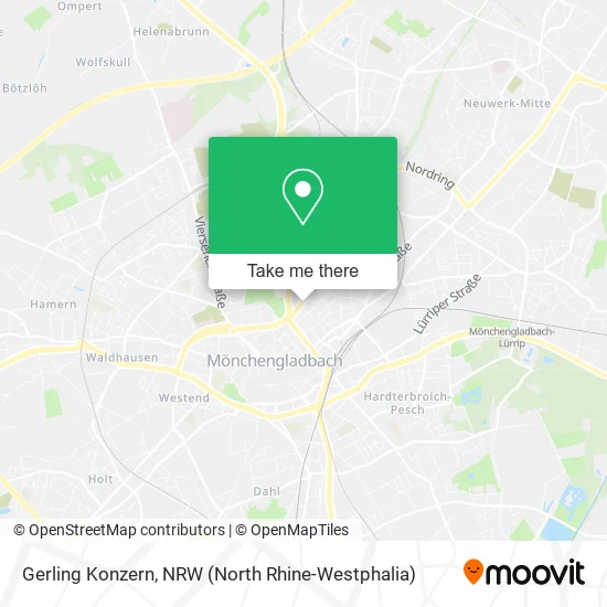 Карта Gerling Konzern