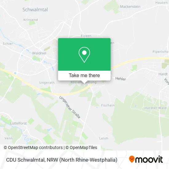 Карта CDU Schwalmtal