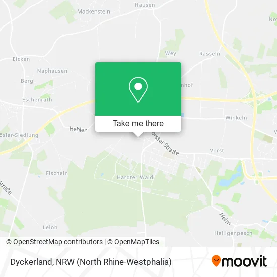 Карта Dyckerland