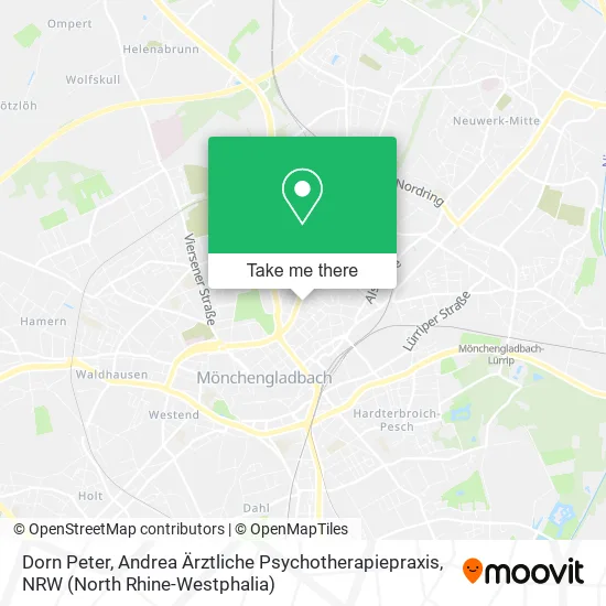 Dorn Peter, Andrea Ärztliche Psychotherapiepraxis map