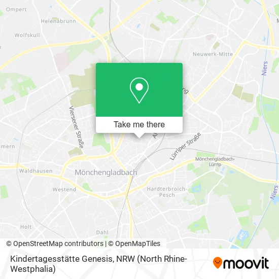 Карта Kindertagesstätte Genesis
