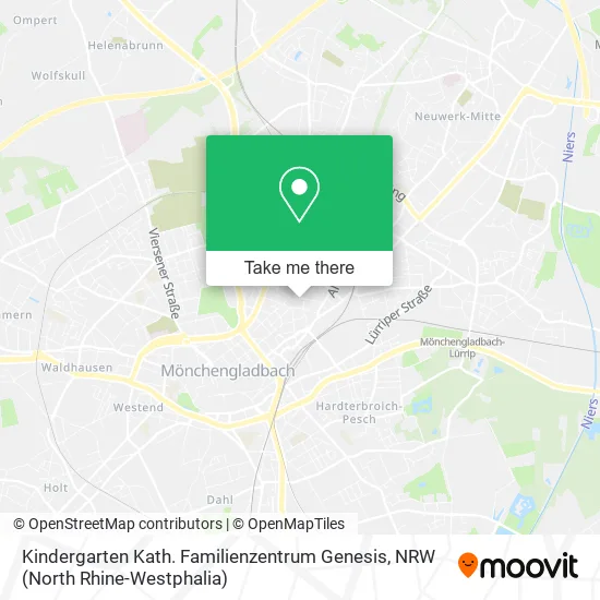 Kindergarten Kath. Familienzentrum Genesis map