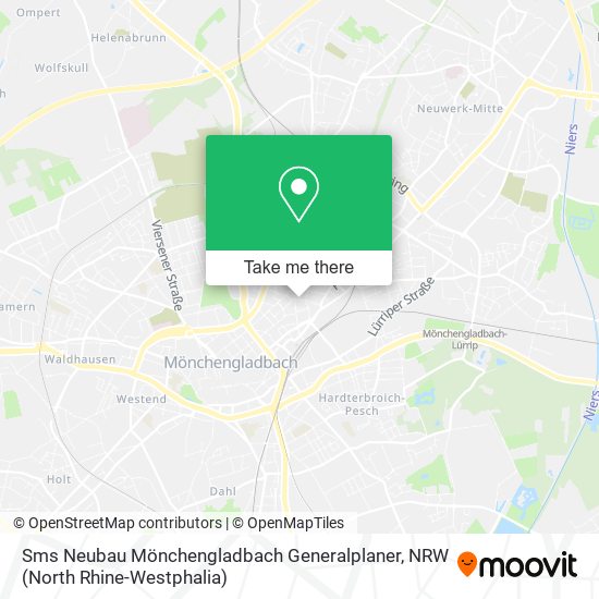 Sms Neubau Mönchengladbach Generalplaner map