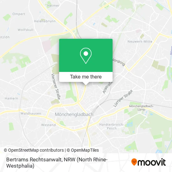 Карта Bertrams Rechtsanwalt