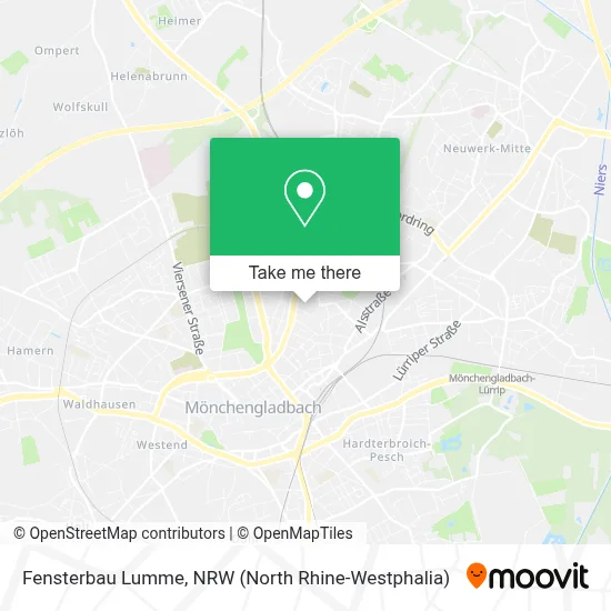 Fensterbau Lumme map