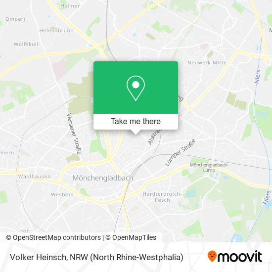 Карта Volker Heinsch