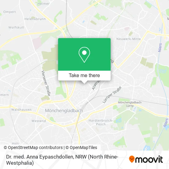 Карта Dr. med. Anna Eypaschdollen