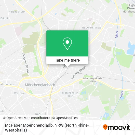 McPaper Moenchengladb map