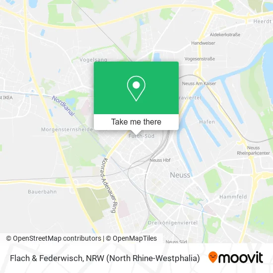 Карта Flach & Federwisch