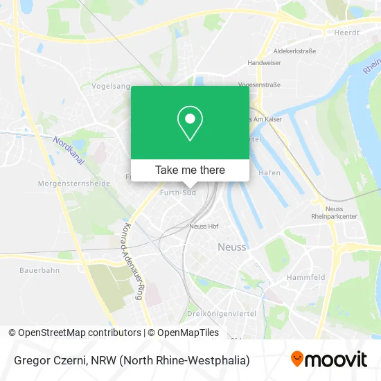 Карта Gregor Czerni