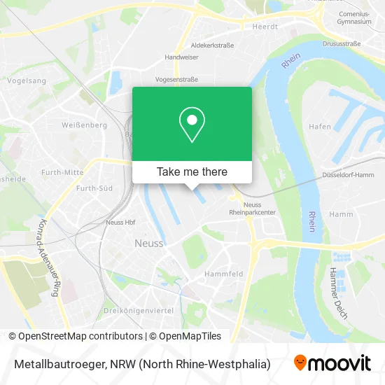 Карта Metallbautroeger