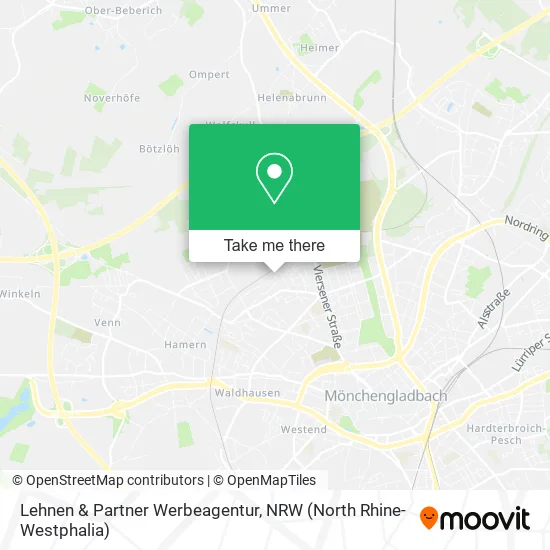 Lehnen & Partner Werbeagentur map