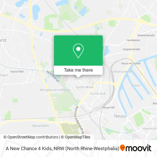 A New Chance 4 Kids map