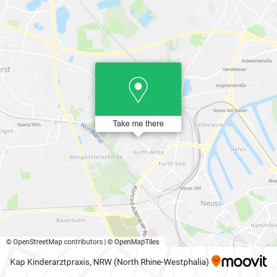 Карта Kap Kinderarztpraxis