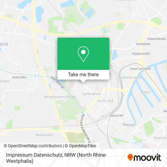 Карта Impressum Datenschutz