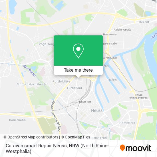 Caravan smart Repair Neuss map