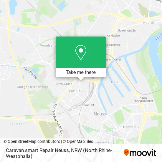 Карта Caravan smart Repair Neuss