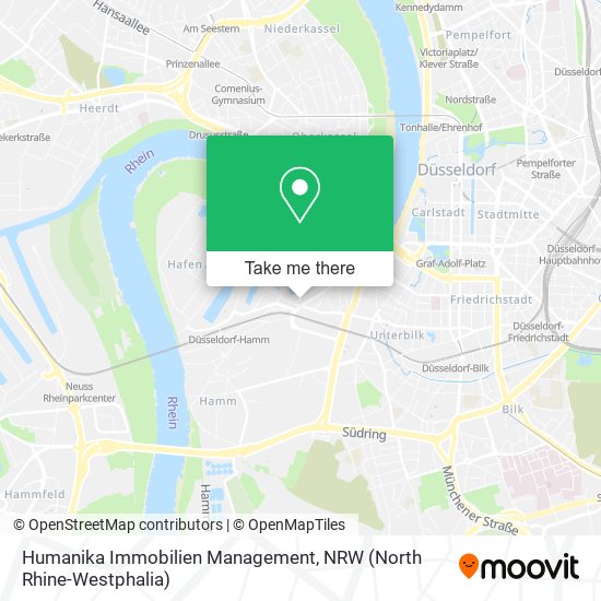 Humanika Immobilien Management map