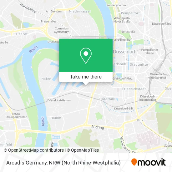 Карта Arcadis Germany