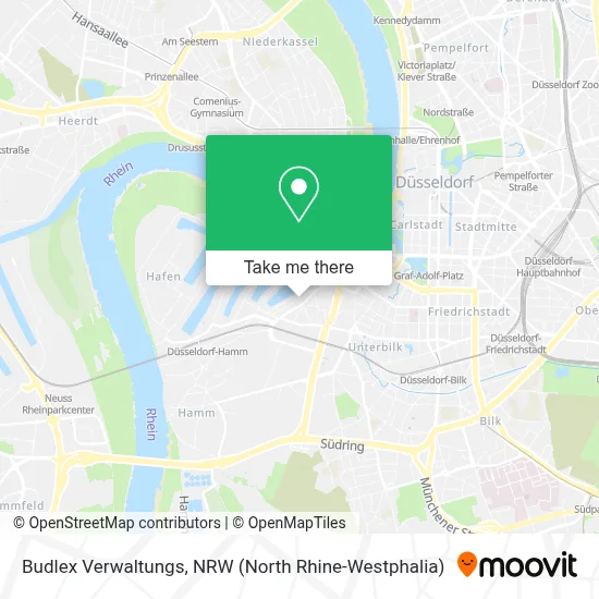 Budlex Verwaltungs map