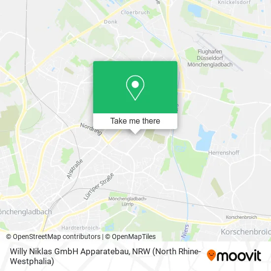 Карта Willy Niklas GmbH Apparatebau