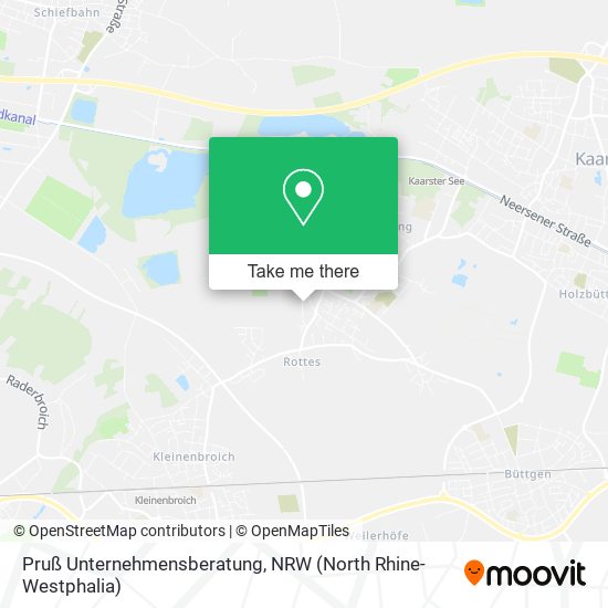 Pruß Unternehmensberatung map