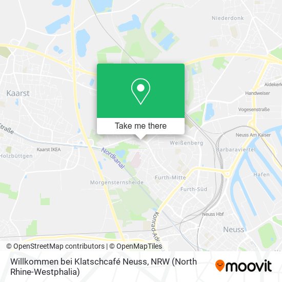 Willkommen bei Klatschcafé Neuss map