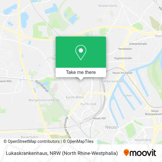 Lukaskrankenhaus map