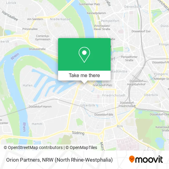 Карта Orion Partners