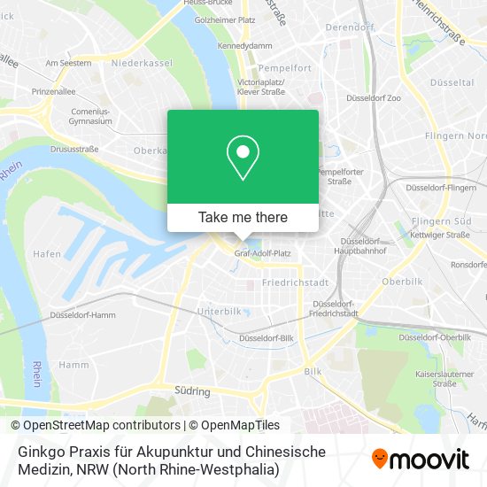 Ginkgo Praxis für Akupunktur und Chinesische Medizin map