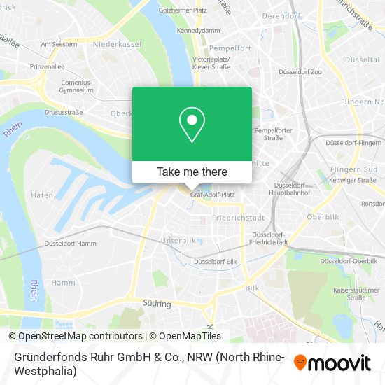 Gründerfonds Ruhr GmbH & Co. map