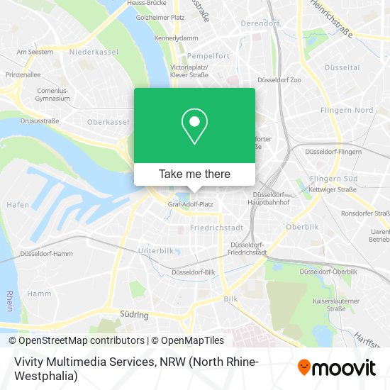 Vivity Multimedia Services map