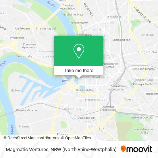 Карта Magmatic Ventures