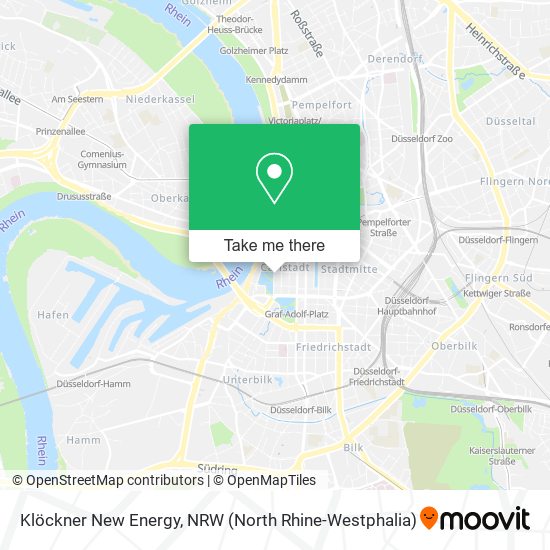 Klöckner New Energy map