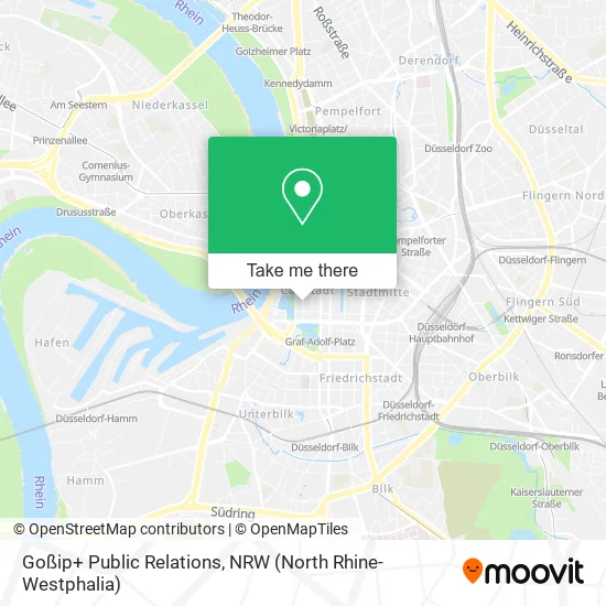 Карта Goßip+ Public Relations