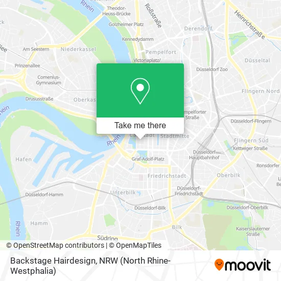 Карта Backstage Hairdesign