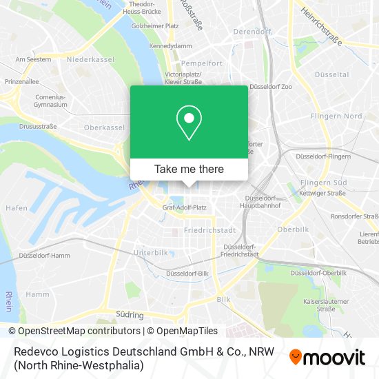 Карта Redevco Logistics Deutschland GmbH & Co.