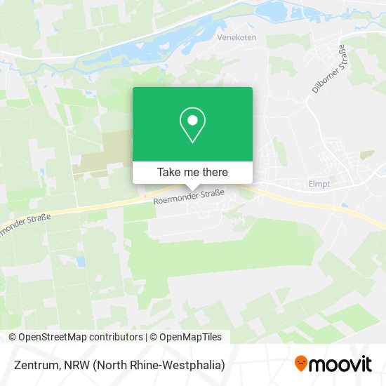 Zentrum map