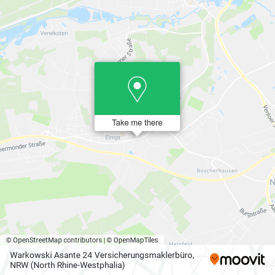 Warkowski Asante 24 Versicherungsmaklerbüro map