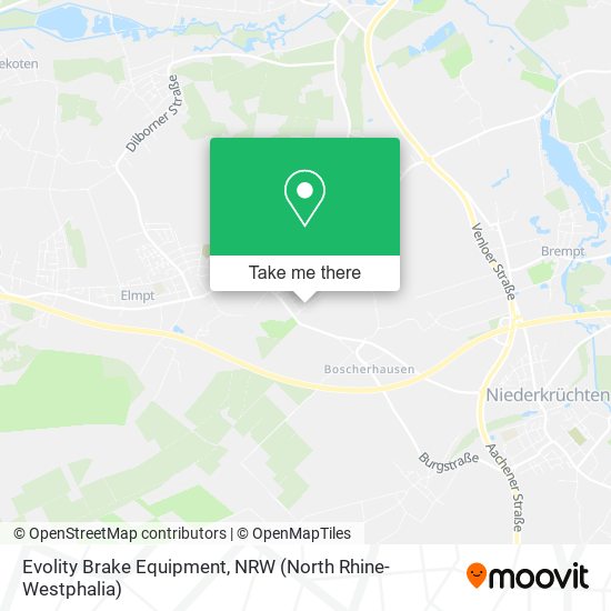 Evolity Brake Equipment map